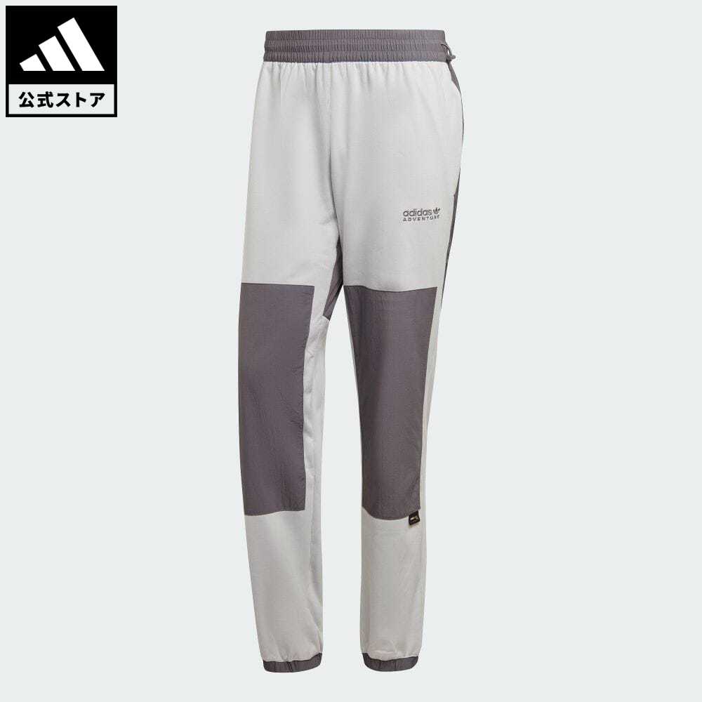 【60%OFFクーポン対象 11/16 10:00〜11/21 23:59】【公式】アディダス adidas 返品可 アディダス アドベンチャー ウィンター異素材ミックス トラックパンツ オリジナルス メンズ ウェア・服 ボトムス パンツ グレー HK5021のサムネイル