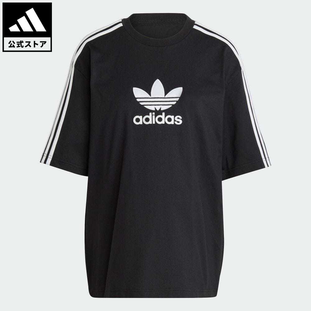 【公式】アディダス adidas 返品可 半袖Tシャツ オリジナルス レディース ウェア・服 トップス Tシャツ 黒 ブラック II6108 半袖のサムネイル