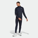 【公式】アディダス adidas 返品可 スリム ジップ トラックスーツ スポーツウェア メンズ ウェア・服 セットアップ ジャージ 青 ブルー HK4467 上下