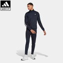 【公式】アディダス adidas 返品可 スリム ジップ トラックスーツ スポーツウェア メンズ ウェア・服 セットアップ …