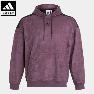 【公式】アディダス adidas 返品可 アディカラー クラシックス プラッシュパーカー オリジナルス メンズ ウェア・服 トップス パーカー(フーディー) スウェット（トレーナー） 赤 レッド HL9453 トレーナー