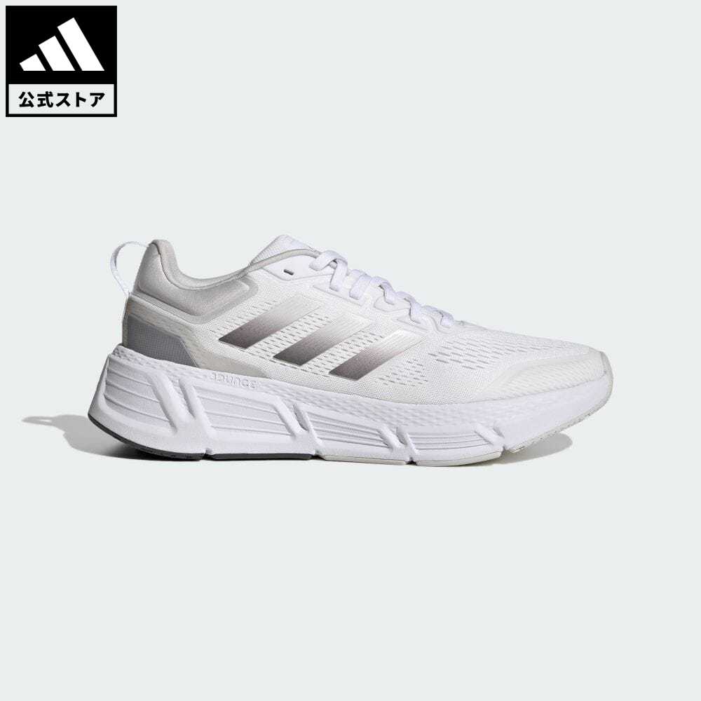 【公式】アディダス adidas 返品可 ランニング クエスター / Questar メンズ シューズ・靴 スポーツシューズ 白 ホワイト GZ0630 ランニングシューズ