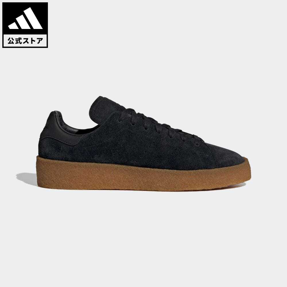 【20 OFFクーポン対象 5/9 10:00〜5/13 23:59】【公式】アディダス adidas 返品可 スタンスミス クレープ / Stan Smith Crepe オリジナルス メンズ レディース シューズ 靴 スニーカー 黒 ブラック FZ6439 ローカット rabty ビジネス