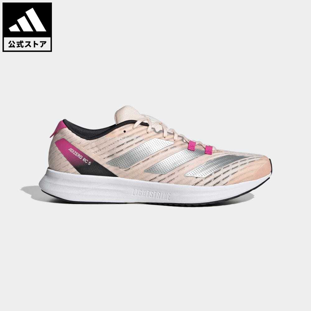 【1,000円OFFクーポン対象 10/31 10:00〜11/03 09:59】【公式】アディダス adidas 返品可 ランニング アディゼロ RC 5 / Adizero RC 5 メンズ レディース シューズ・靴 スポーツシューズ ピンク HQ3678 ランニングシューズのサムネイル