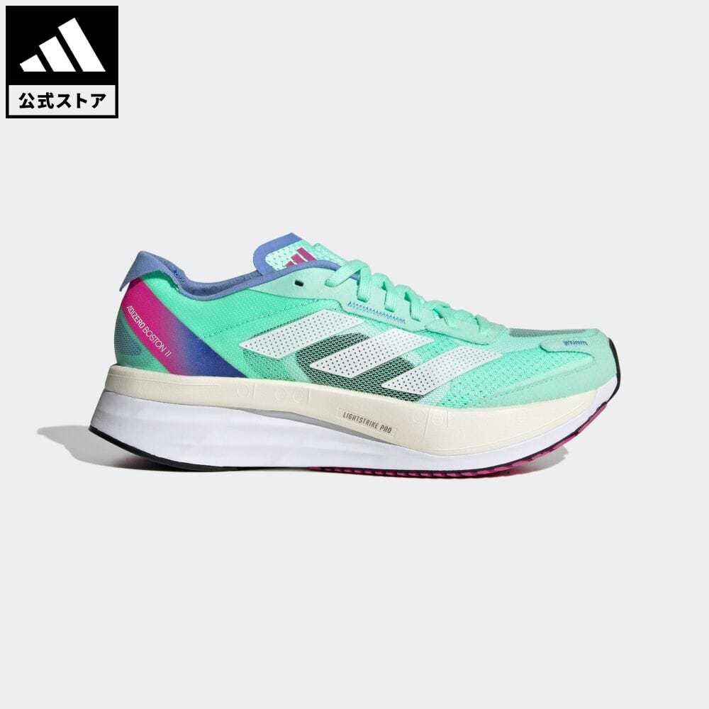 【公式】アディダス adidas 返品可 ランニング アディゼロ ボストン 11 W / Adizero Boston 11 W レディース シューズ・靴 スポーツシューズ 緑 グリーン HQ3696 ランニングシューズのサムネイル