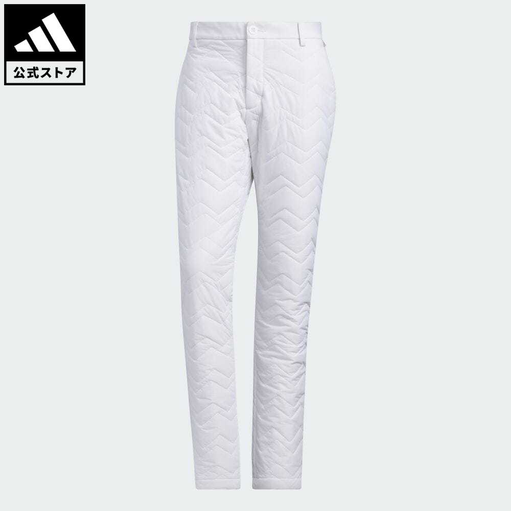 【公式】アディダス adidas 返品可 ゴルフ EX STRETCH ACTIVE 保温 中わた ストレッチパンツ メンズ ウェア・服 ボトムス パンツ 白 ホワイト IA9076 Gnot