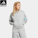 【公式】アディダス adidas 返品可 アディカラー Neuclassics パーカー オリジナルス レディース ウェア・服 トップス パーカー(フーディー) スウェット（トレーナー） グレー IB5923 トレーナー