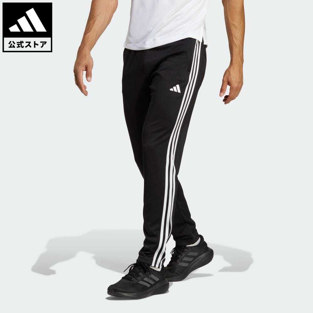 楽天adidas Online Shop 楽天市場店【公式】アディダス adidas 返品可 ジム・トレーニング トレイン エッセンシャルズ スリーストライプス トレーニングパンツ メンズ ウェア・服 ボトムス パンツ 黒 ブラック IB8168 父の日