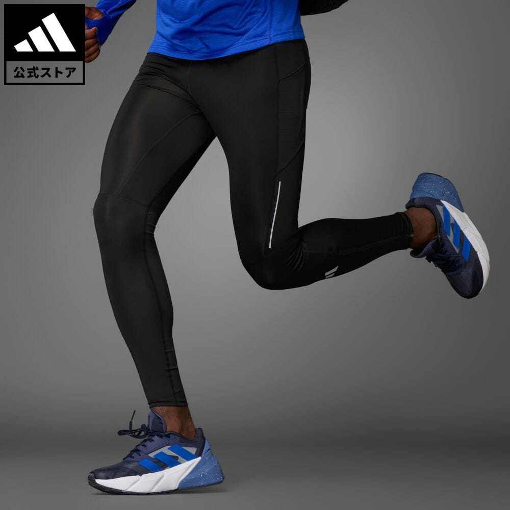 【公式】アディダス adidas 返品可 ランニング オウン ザ ラン レギンス メンズ ウェア・服 ボトムス タイツ・レギンス 黒 ブラック HM8444 ランニングウェア スポーツウェア レギンスのサムネイル