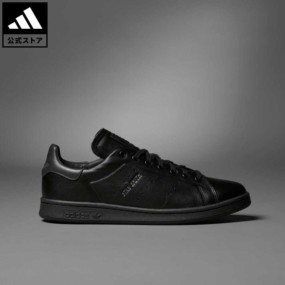 楽天adidas Online Shop 楽天市場店【公式】アディダス adidas 返品可 スタンスミス Lux / Stan Smith Lux オリジナルス メンズ レディース シューズ・靴 スニーカー 黒 ブラック HQ6787 ローカット notp blve rabty fd24 父の日