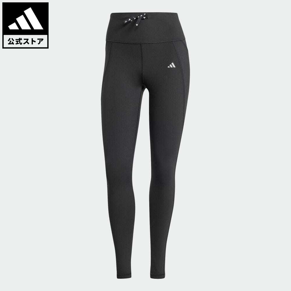 アディダス ボトムス レディース 【公式】アディダス adidas 返品可 ランニング ランニング エッセンシャルズ 7/8丈レギンス レディース ウェア・服 ボトムス タイツ・レギンス 黒 ブラック HS5464 ランニングウェア スポーツウェア レギンス