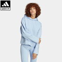 アディダス adidas 返品可 プレミアム エッセンシャルズ ショートパーカー オリジナルス レディース ウェア・服 トップス パーカー(フーディー) スウェット（トレーナー） 青 ブルー IC5248 トレーナー