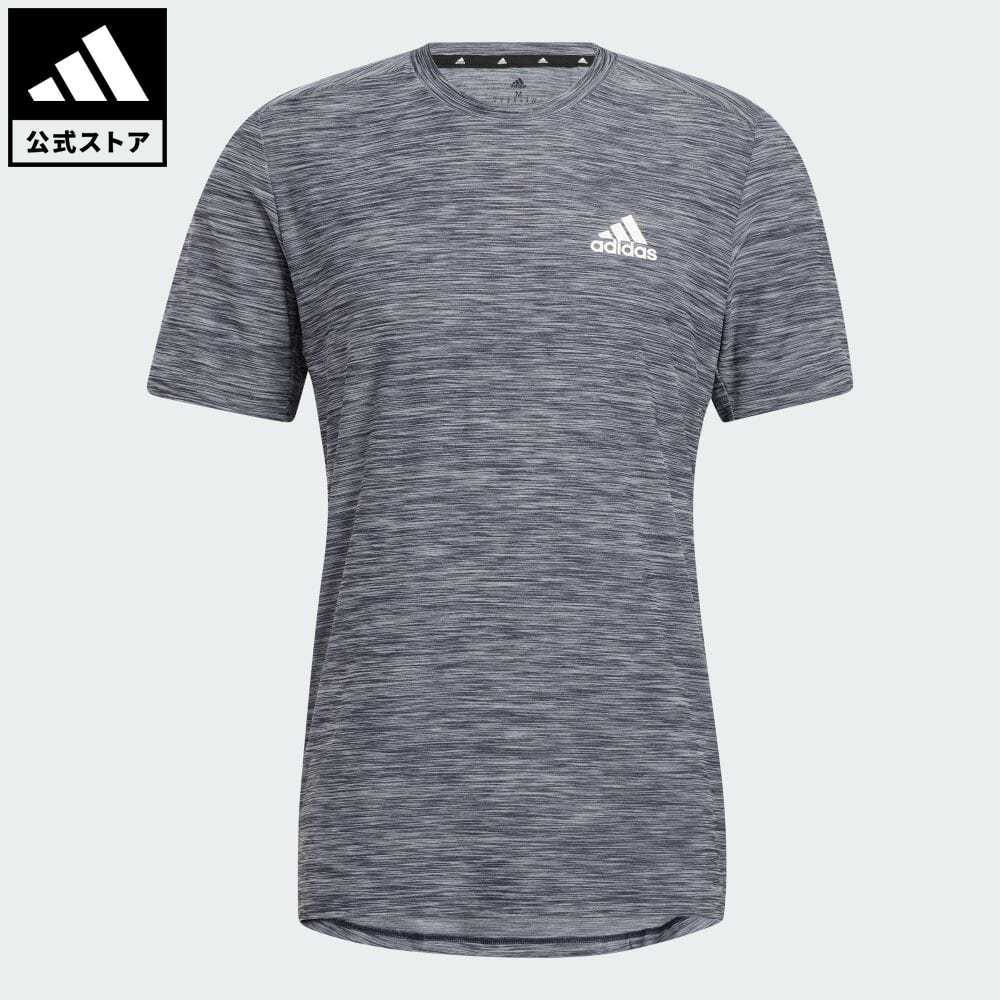 【公式】アディダス adidas 返品可 ジム・トレーニング AEROREADY デザインド トゥ ムーブ スポーツ ストレッチ半袖Tシャツ / AEROREADY Designed To Move Sport Stretch Tee メンズ ウェア・服 トップス Tシャツ 青 ブルー HM4806 半袖のサムネイル