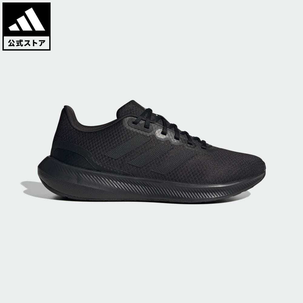 【公式】アディダス adidas 返品可 ランニング CORERUNNER / コアランナー メンズ シューズ・靴 スポーツシューズ 黒 ブラック HP7544 ランニングシューズ p0517