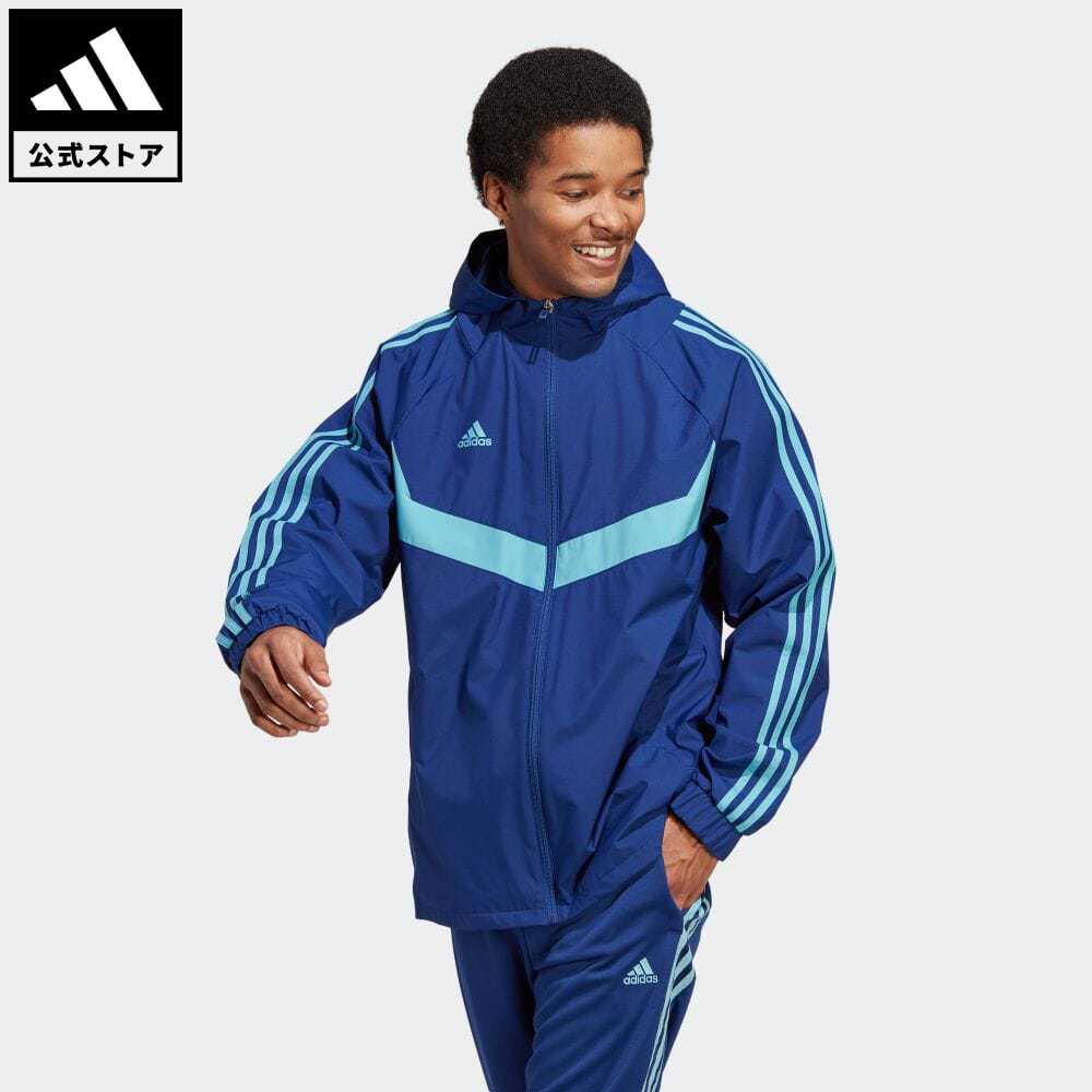 【40%OFF 3/4-3/11】 【公式】アディダス adidas 返品可 ティロ ウォーム ウインドブレーカー スポーツウェア メンズ ウェア・服 アウター ウインドブレーカー 青 ブルー HS7493 p0304のサムネイル