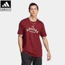 【公式】アディダス adidas 返品可 グラフィック アーカイブ半袖Tシャツ オリジナルス メンズ ウェア 服 トップス Tシャツ 赤 レッド IC5763 半袖