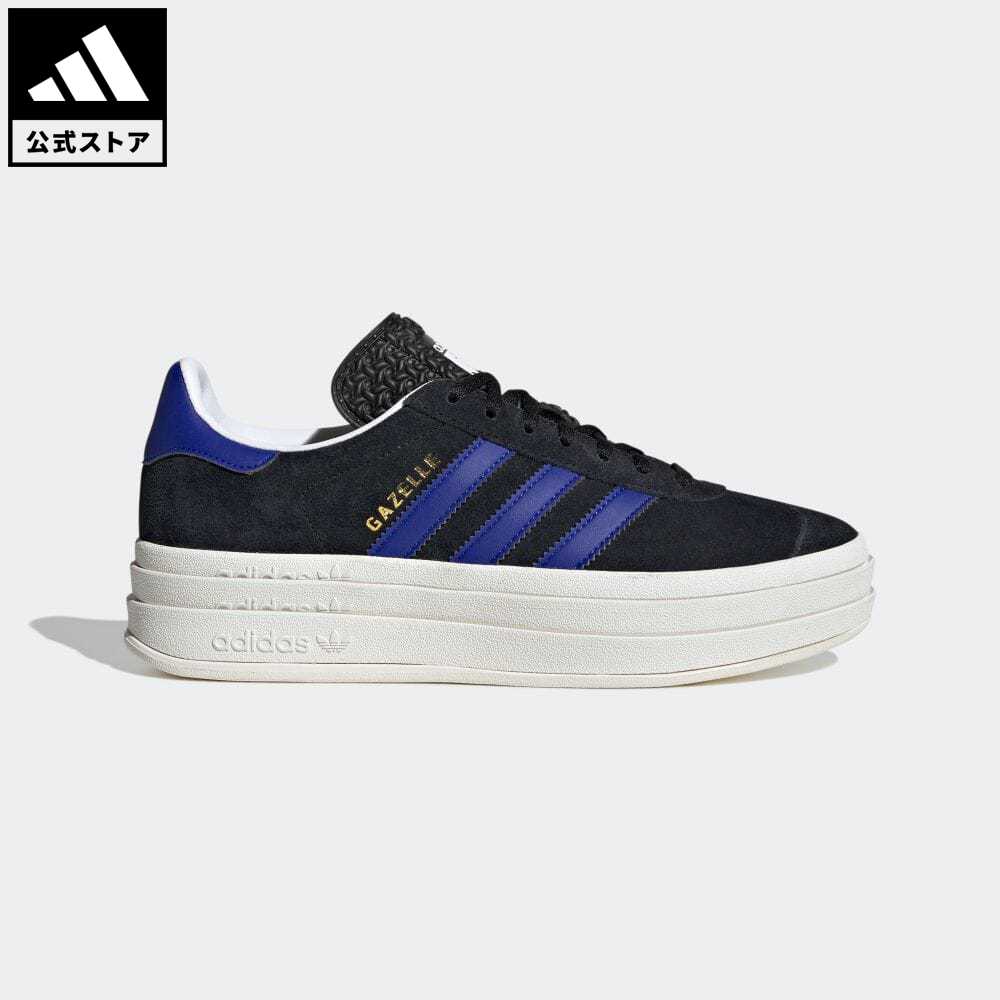 アディダス adidas 返品可 ガゼルボールド / Gazelle Bold オリジナルス メンズ レディース シューズ・靴 スニーカー 黒 ブラック HQ4408 ローカット 厚底スニーカー atzk