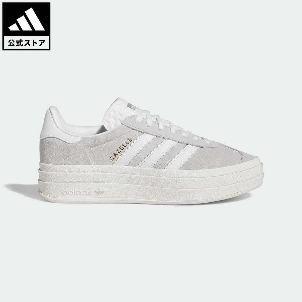 楽天adidas Online Shop 楽天市場店【公式】アディダス adidas 返品可 ガゼルボールド / Gazelle Bold オリジナルス メンズ レディース シューズ・靴 スニーカー グレー HQ6893 ローカット 厚底スニーカー notp atzk