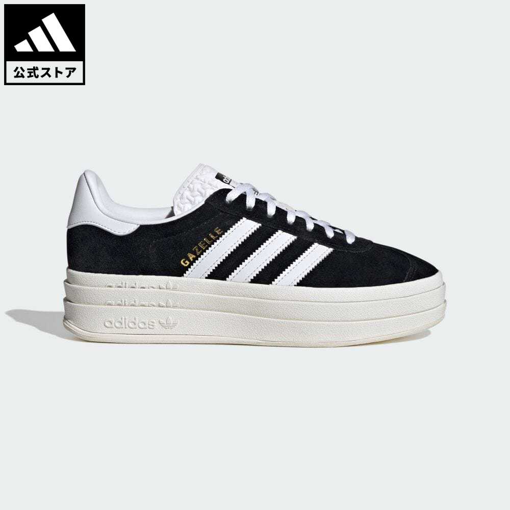 【公式】アディダス adidas 返品可 ガゼルボールド / Gazelle Bold オリジナルス メンズ レディース シューズ・靴 スニーカー 黒 ブラック HQ6912 ローカット 厚底スニーカー notp atzk 母の日