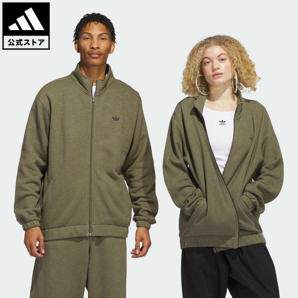 【公式】アディダス adidas 返品可 スケートボーディング スケートボーディング ファイヤーバード トラックジャケット（ジェンダーニュートラル） オリジナルス メンズ レディース ウェア・服 アウター ジャケット ジャージ 緑 グリーン HR9838