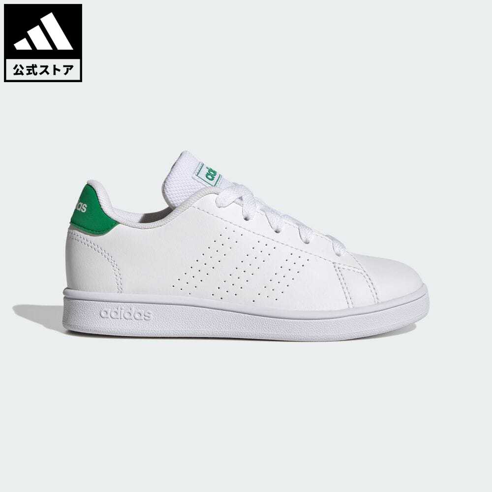 ڸۥǥ adidas ʲ ɥХ󥳡 饤ե 졼 / AdvanCourt Lifestyle Lace ݡĥ åҶ 塼 ˡ  ۥ磻 GY6995 ƥ˥塼 å