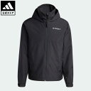 【公式】アディダス adidas 返品可 アウトドア テレックス マルチ RAIN. RDY 2層構造レインジャケット アディダス テレックス メンズ ウェア・服 アウター ジャケット 黒 ブラック HN5455 上着