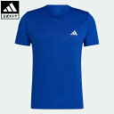 【公式】アディダス adidas 返品可 ランニング アディゼロ Tシャツ メンズ ウェア 服 トップス Tシャツ 青 ブルー HN8008 ランニングウェア 半袖