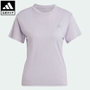 【公式】アディダス adidas 返品可 ランニング ランイット 半袖Tシャツ レディース ウェア・服 トップス Tシャツ 紫 パープル HZ0110 ランニングウェア 半袖