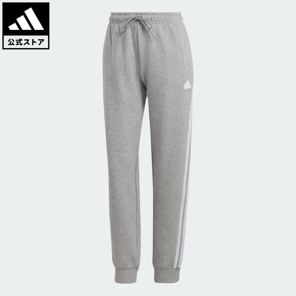 【1,500円OFFクーポン対象 06/20 10:00〜06/26 09:59】【公式】アディダス adidas 返品可 フューチャー アイコン スリーストライプス レギュラーパンツ スポーツウェア レディース ウェア・服 ボトムス パンツ グレー IB8531のサムネイル