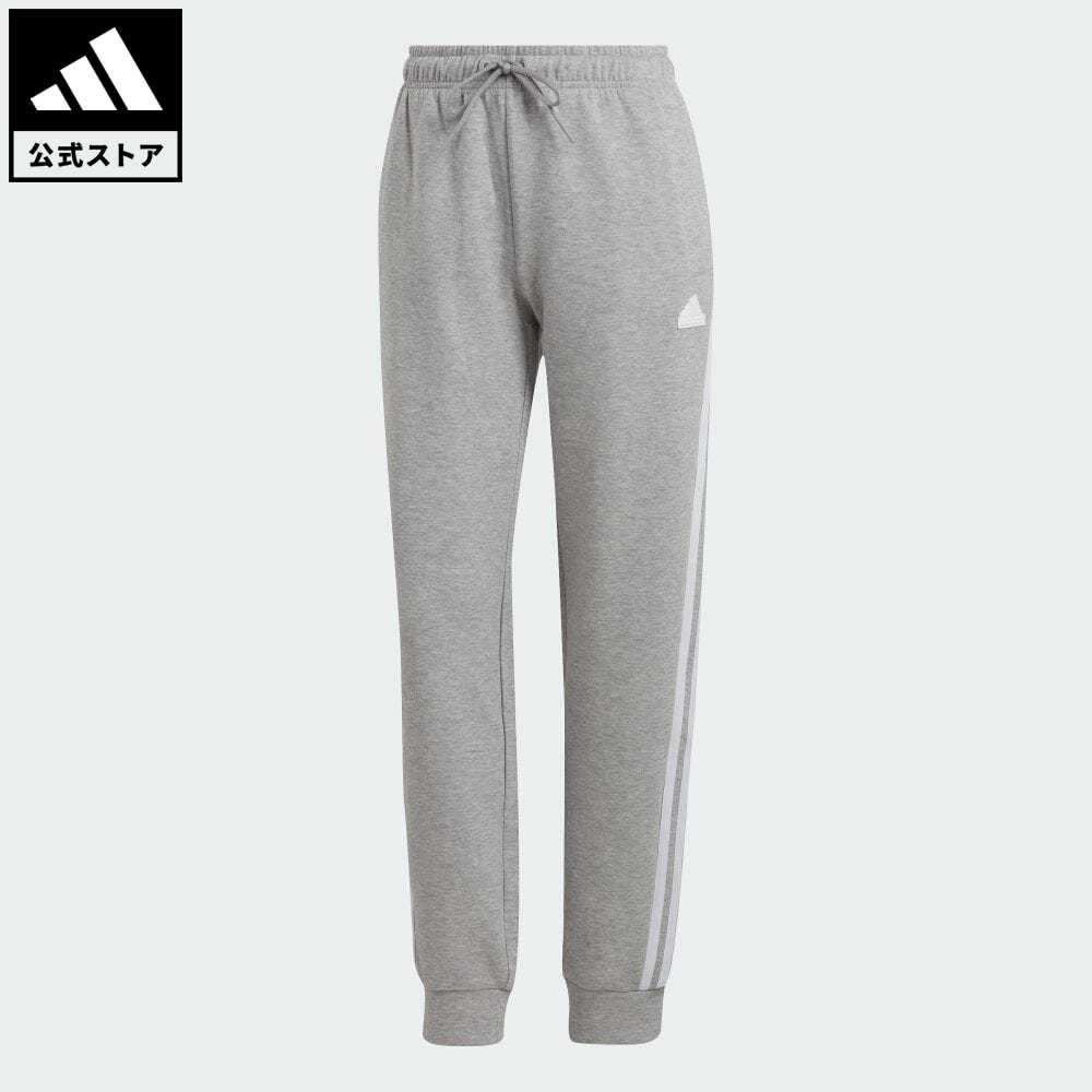 楽天adidas Online Shop 楽天市場店【公式】アディダス adidas 返品可 フューチャー アイコン スリーストライプス レギュラーパンツ スポーツウェア レディース ウェア・服 ボトムス パンツ グレー IB8531