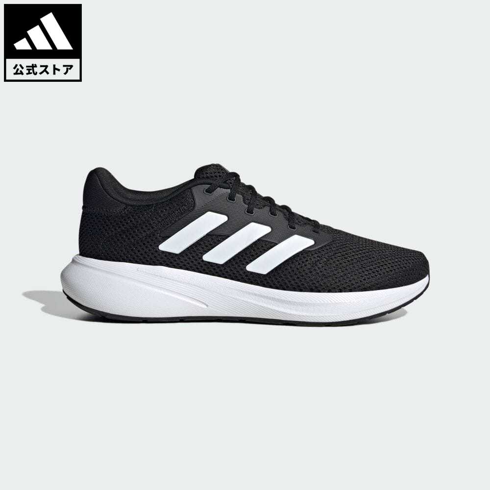 【公式】アディダス adidas 返品可 ランニング レスポンス ランナー / Response Runner メンズ レディース シューズ・靴 スポーツシューズ 黒 ブラック ID7336 ランニングシューズ notpのサムネイル