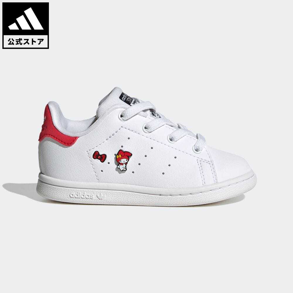 【公式】アディダス adidas 返品可 adidas Originals × Hello Kitty and Friends スタンスミス / Stan Smith オリジナルス キッズ／子供用 シューズ・靴 スニーカー 白 ホワイト HQ1899 ローカット