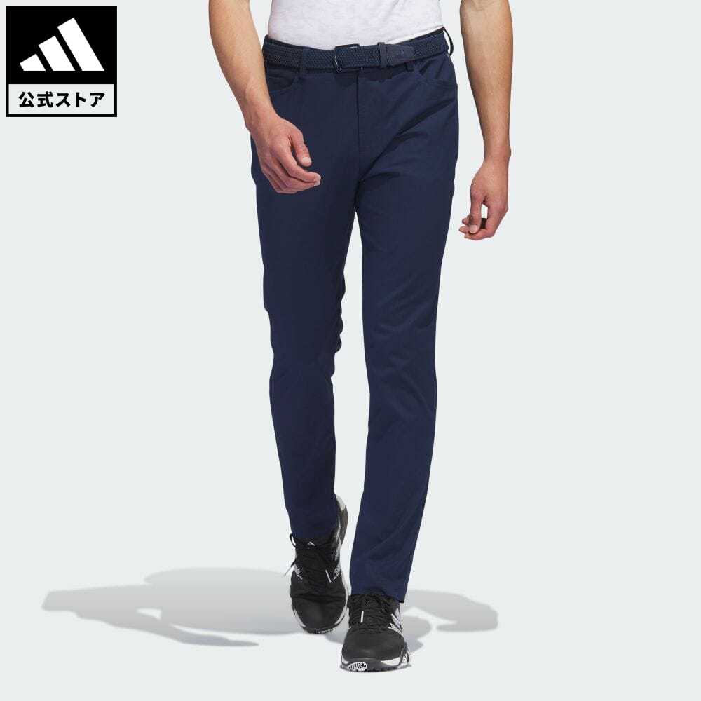 アディダス adidas 返品可 ゴルフ ストレッチ 5ポケットベーシックパンツ メンズ ウェア・服 ボトムス パンツ 青 ブルー HR7923 Gnot