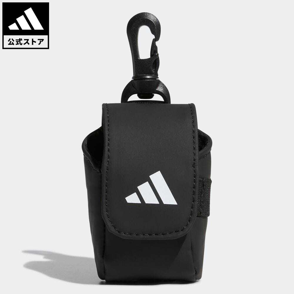 【公式】アディダス adidas 返品可 ゴルフ 合成皮革 ボールケース メンズ アクセサリー バッグ・カバン 黒 ブラック HS4445 Gnot