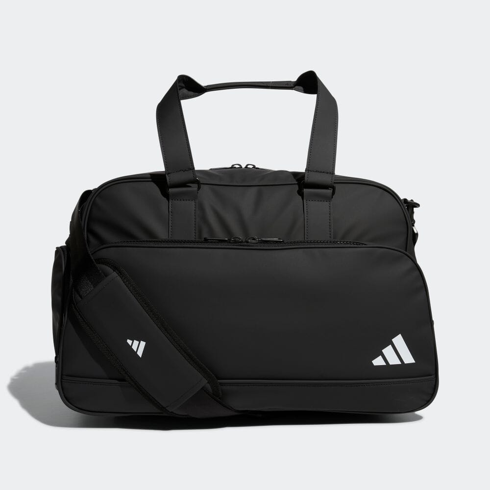 【公式】アディダス adidas 返品可 ラッピング不可 ゴルフ シューズポケット付き 合成皮革 ボストンバッグ メンズ アクセサリー バッグ・カバン スポーツバッグ 黒 ブラック HS4451 ボストンバッグ Gnot 2