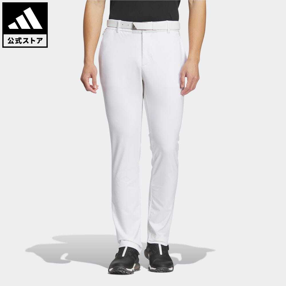 【公式】アディダス adidas 返品可 ゴルフ EX STRETCH ACTIVE 撥水 ウエストストレッチパンツ メンズ ウェア・服 ボトムス パンツ 白 ホワイト HS9970 Gnot