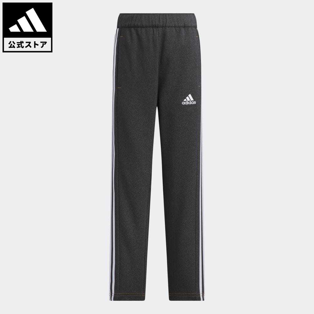 【70%OFF】 【公式】アディダス adidas 返品可 デニムルック ダブルニット ウォームアップ トラックパンツ スポーツウェア キッズ／子供用 ウェア・服 ボトムス ジャージ パンツ 黒 ブラック HZ8599 下 p1204のサムネイル