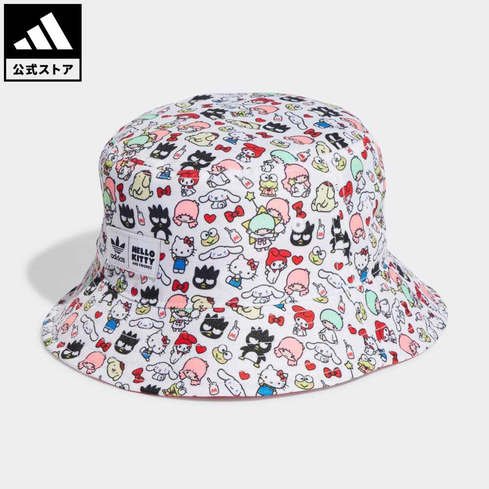 【公式】アディダス adidas 返品可 adidas Originals × Hello Kitty and Friends バケットハット オリジナルス キッズ／子供用 アクセサリー 帽子 バケットハット IC2216のサムネイル