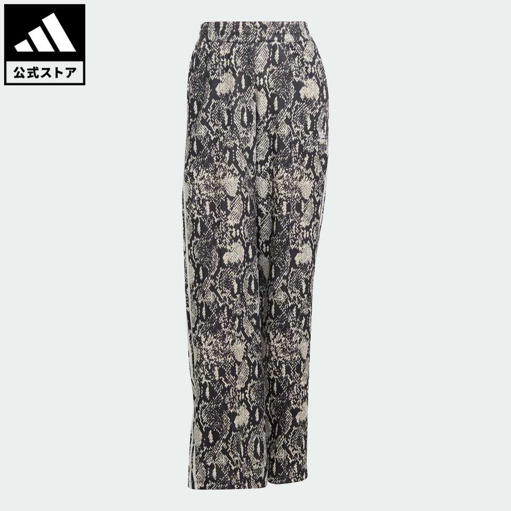 【公式】アディダス adidas 返品可 パイソン トラックパンツ オリジナルス レディース ウェア・服 ボトムス パンツ 黒 ブラック IC6083のサムネイル