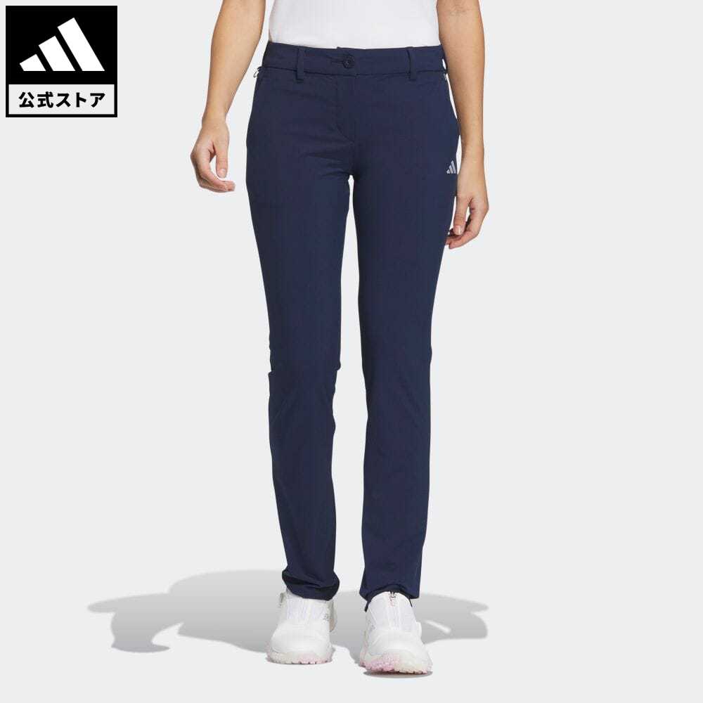 【公式】アディダス adidas 返品可 ゴルフ EX STRETCH ACTIVE 撥水 ウエストストレッチパンツ レディース ウェア・服 ボトムス パンツ 青 ブルー HT0057 Gnot