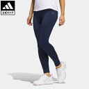 アディダス 【公式】アディダス adidas 返品可 ゴルフ サイドポケット レギンス レディース ウェア・服 ボトムス タイツ・レギンス 青 ブルー HT1280 スポーツウェア レギンス Gnot