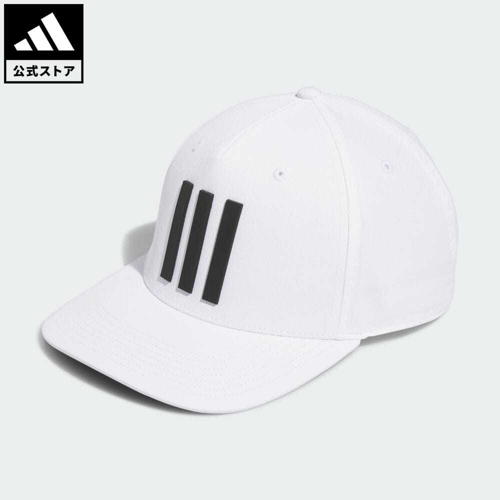 アディダス 【公式】アディダス adidas 返品可 ゴルフ ツアー スリーストライプス キャップ メンズ アクセサリー 帽子 キャップ 白 ホワイト HT3335 Gnot