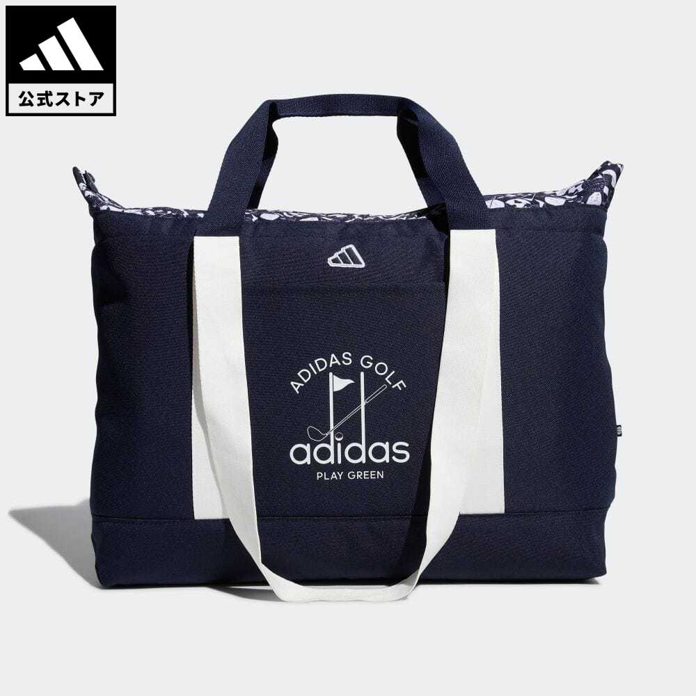 楽天adidas Online Shop 楽天市場店【公式】アディダス adidas 返品可 ゴルフ PLAY GREEN グラフィック トートバッグ メンズ アクセサリー バッグ・カバン トートバッグ 青 ブルー HT5720 Gnot トートバッグ p0517