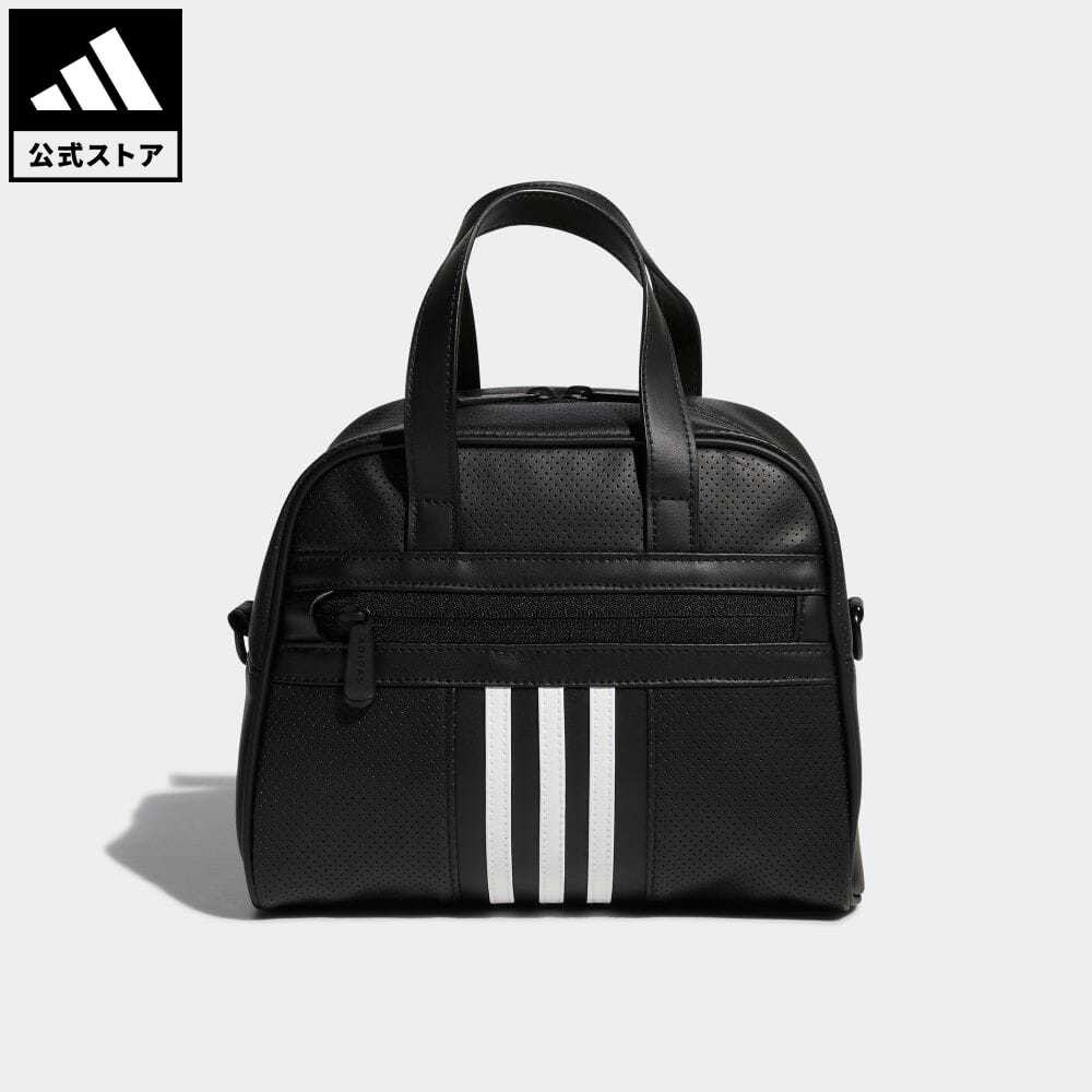 【公式】アディダス adidas 返品可 ゴルフ スリーストライプス ラウンドバッグ レディース アクセサリー バッグ・カバン ハンドバッグ 黒 ブラック HT5724 Gnot 1