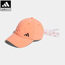 アディダス 【公式】アディダス adidas 返品可 ゴルフ モノグラム リボンキャップ レディース アクセサリー 帽子 キャップ オレンジ HT5759 Gnot