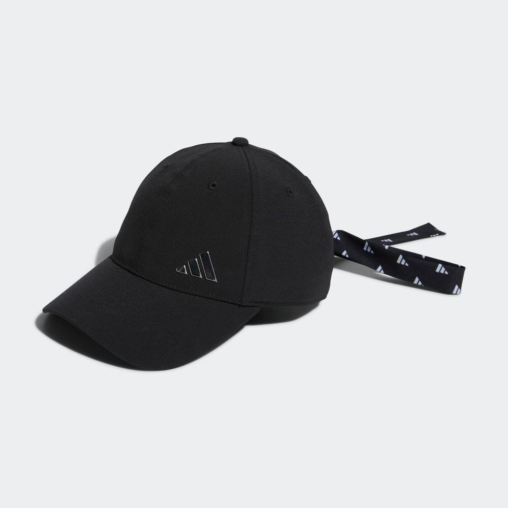 【公式】アディダス adidas 返品可 ゴルフ モノグラム リボンキャップ レディース アクセサリー 帽子 キャップ 黒 ブラック HT5760 Gnot