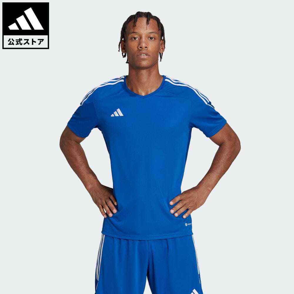 【公式】アディダス adidas 返品可 サッカー ティロ 23 リーグジャージー メンズ ウェア・服 トップス ユニフォーム 青 ブルー HR4611 notp