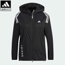 アディダス 【公式】アディダス adidas 返品可 ゴルフ スリーストライプス 撥水 長袖フルジップフーディージャケット レディース ウェア・服 アウター ジャケット 黒 ブラック HG8258 Gnot