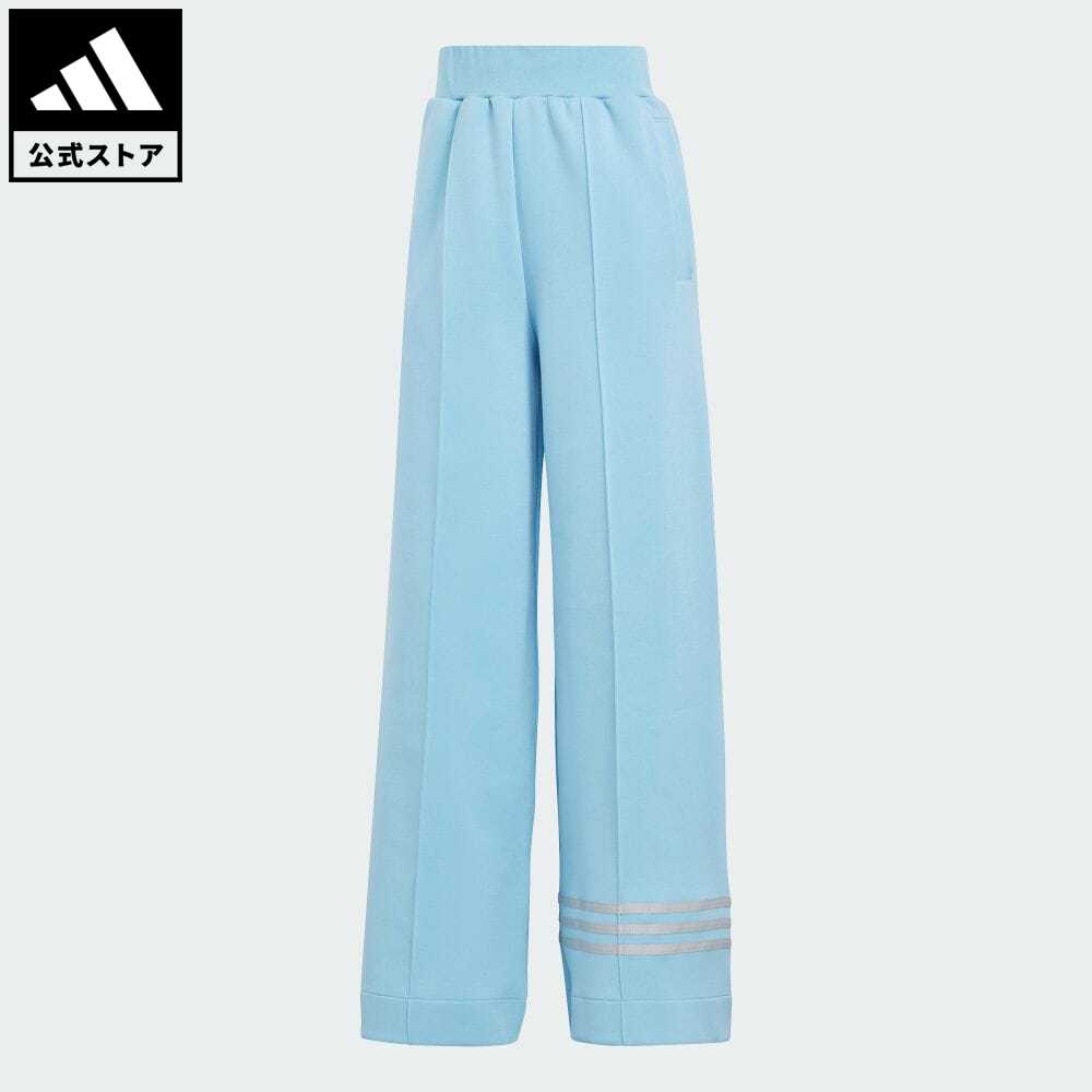 【公式】アディダス adidas 返品可 アディカラー Neuclassics トラックパンツ（ジャージ） オリジナルス レディース ウェア・服 ボトムス パンツ 青 ブルー IB7306