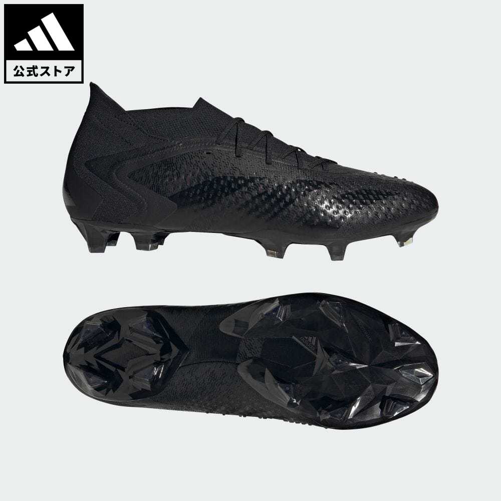 【公式】アディダス adidas 返品可 サッカー プレデター アキュラシー.1 FG / 天然芝用 / Predator Accuracy.1 FG メンズ レディース シューズ 靴 スパイク 黒 ブラック GW4571 サッカースパイク